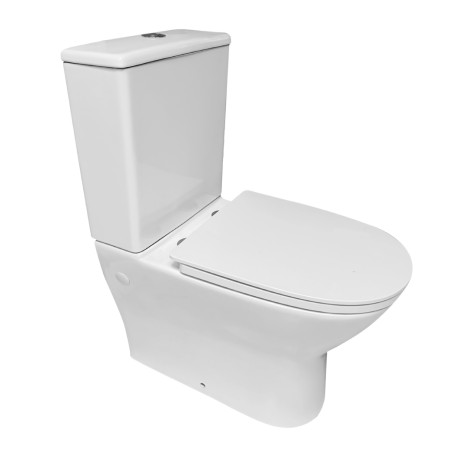 Pack Inodoro completo tapa UF y rimless con doble descarga