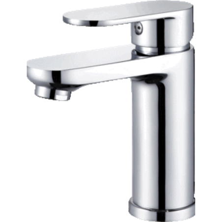 Grifería monomando para lavabo Paris, acabado cromo con cartucho cerámico 35mm