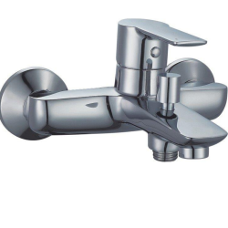 Kit de grifería monomando para baño y ducha Paris, incluye flexo  de metal reforzado y soporte articulado