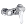 Grifería monomando para ducha Lisboa, incluye soporte articualdo y flexo de metal reforzado